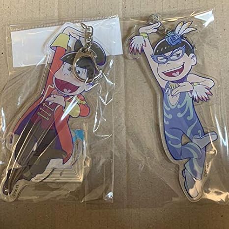 おそ松さん フェス松 アクリルキーホルダーおそ松 カラ松 長兄松 松 ホビー 通販 Amazon Co Jp