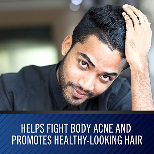 Selsun Blue 3-in-1 Anti-Dandruff Shampoo, 11 fl. oz., with Conditioner & Acne Treatment Body Wash, Salicylic Acid 2%