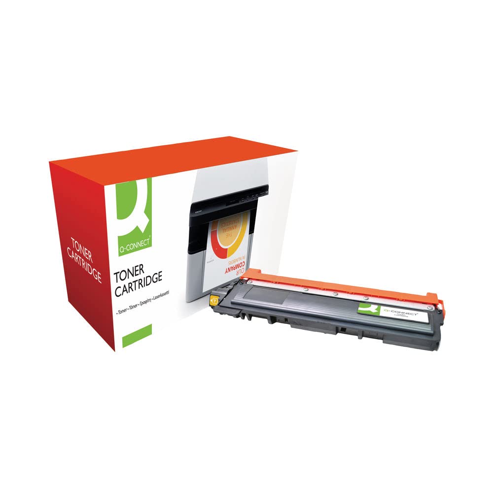 Q-Connect Compatible Toner for Brother TN230Y Toner, Yellow