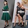 KARKEIN-Womens-Platform-Bow-Tie-Pumps-Sexy-High-Heels-for-Ladies-Fashion-Vintage-Shoes