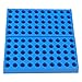 Vial Rack, Single Blue Vial Holds 50 Standard 12 mm 2 mL vials - Stackable Tube Vial Rack Centrifuge Tubes Rack