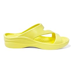 DAWGS Ladies Z Sandal,Yellow,9 M US
