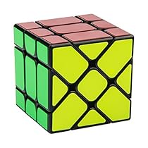 D-FantiX Yongjun Yileng Cube Fisher Cube 3x3 Speed Cube Puzzle Black