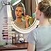 MAKARTT Makeup Brush Holder 12 Spaces Acrylic Clear Separated Individual Makeup Brush Organizer, Organize and dry makeup brush