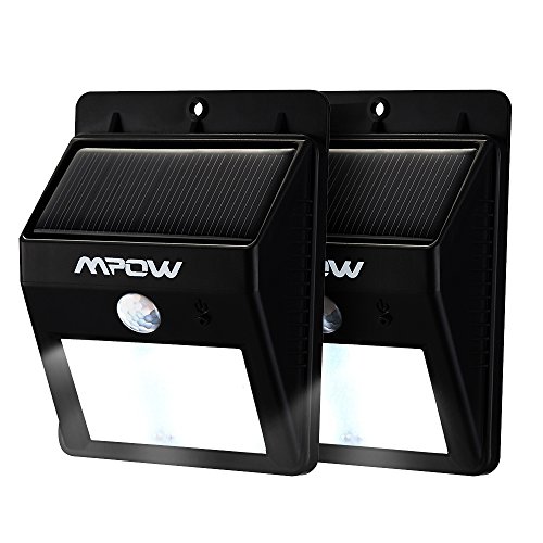 Mpow Super Bright 46 LED Wireless Solar Powered Motion Sensor Light With Dusk to Dawn Dark Sensing Auto On/Off Function For Outdoor
