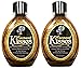2 Ed Hardy Coconut Kisses Skin Softening Golden Indoor UV Bed Tanning Lotion