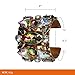 Holylove Statement Bracelets for Women Girl Gold Alloy Multicolor Crystal Glass Big Cuff Bracelet1 pc Gift Box- HLB001 Gold Colorful