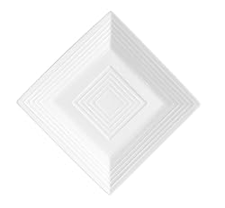 CAC China TGO-SQ8 Tango Bone White Porcelain Square