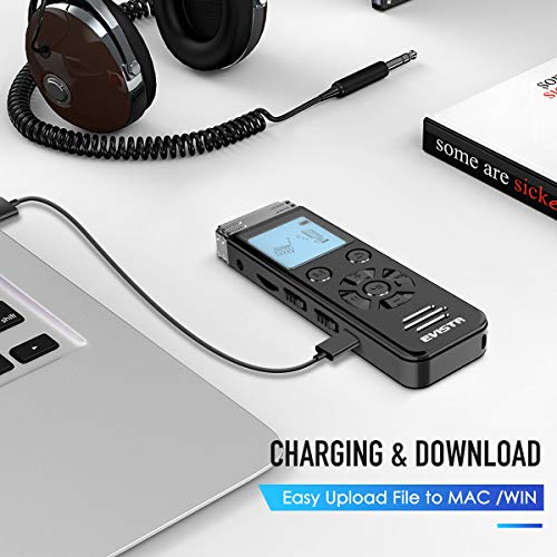 EVISTR V508 16gb Digital Voice Recorder For Lectures Meetings