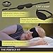 Living Pure - Luxury Sleep Mask | Light Blocking Eye Mask for Sleeping Deeper | Features Memory Foam, Contoured Design & Adjustable Strap | Insomnia Aid
