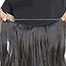 Invisible Wire Hair Extensions Pieces Secret Curly Wavy Hair Extension Synthetic Adjustable Headband Hairpieces for Women # Black Brown