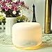 Essential Oil Diffuser MECO Arotherapy Diffuser Aroma Diffuser Ultrosonic Cool Mist Diffuser 500ml Humidifier with 7 Color LED Lights Waterless Auto Shut-off for Home Bedroom Office