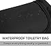 Toiletry Bag for Men Oli & Ode Hanging Travel Toiletry Kit for Men Toiletries cosmetics Rugged & Water Resistant with Mesh Pockets & Sturdy Hanging Hook Shower Bag-Black
