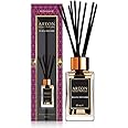Areon PSM05 Home Luxury Mosaic Perfume Reed Diffuser + 10 Rattan Reeds, Black Fougere 85ml