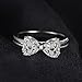 JewelryPalace Cubic Zirconia Wedding Anniversary Promise Ring 925 Sterling Silver