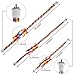 Jusney Bird Rope Perches,Parrot Toys 48 inches Rope Bungee Bird Toy (48 inches)[1 Pack]
