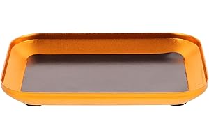 Yardenfun Aluminum Alloy Screw Holder Plate Magnetic Metal Parts Organizer Tray for Rc Car Repair