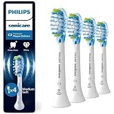 Philips Sonicare C3 Premium Plaque Defence Original Replacement Toothbrush Heads, White, 4-Pack, HX9044/87