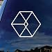 Kpop Symbol Band Car Window Vinyl Decal Sticker 4" Wide