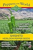 Shishito - Heirloom Japanese Sweet Pepper - 10