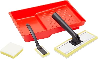 Fit For The Job 5pc Click System 7" Paint Pad Set - Emulsion Walls Ceilings