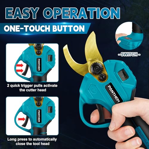 Battery Pruner Branch Chainsaw Professional Pruning Saw Compatible with Makita 18 V (without Battery), 4 in 1 Mini 6 Inch Battery Chainsaw and Lopper Telescopic Electric Telescopic Saw Working Height up to 4.6 m