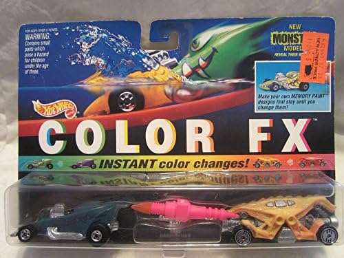 Hot Wheels Color Fx Swarmula 1 & Double Demon 1994