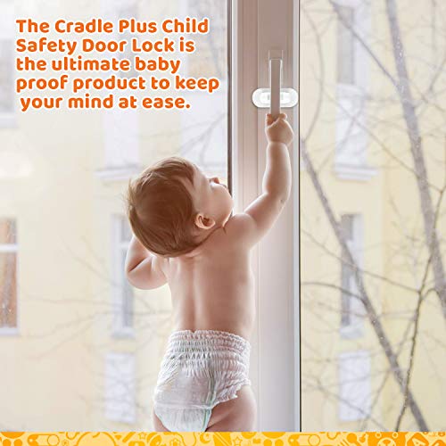 Baby Proofing Door Lever Locks - (Pack of 4) | Door Handle Child Safety Lock | Safety Door Locks for Kids - Thumbnail 6
