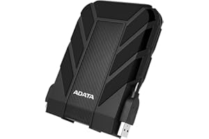 ADATA HD710 Pro 4TB USB 3.1 IP68 Waterproof/Shockproof/Dustproof Ruggedized External Hard Drive, Black (AHD710P-4TU31-CBK)
