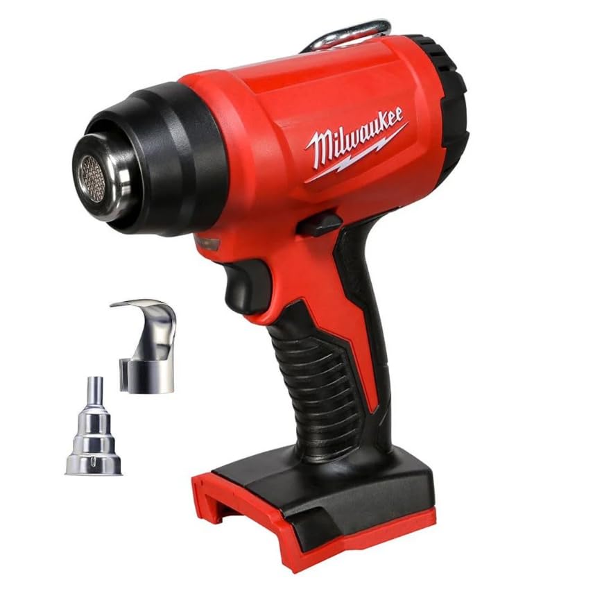 Milwaukee M18 BHG-0 Cordless Heat Gun 18V Bare Unit, RED