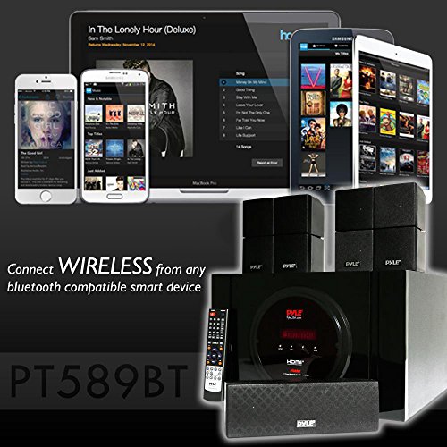 5 Channel+Amplifier+Speaker+System+Built