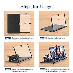 12" Screen Magnifier – 3D HD Cell Phone Magnifing