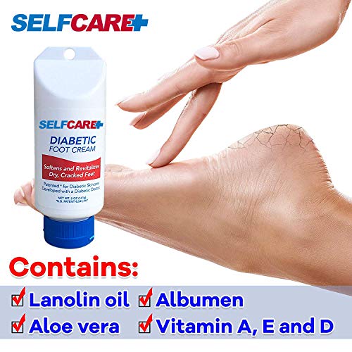 Diabetic Foot Cream Revitalize Dry, Cracked Feet & Help Promote Better