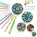 25 Pieces Mandala Dotting Tools for Painting Rocks, Coloring, Drawing and Drafting Children's Day
