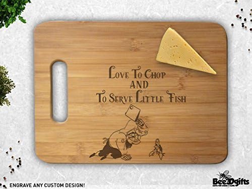 RUN SEBASTIAN Bamboo Cutting Board