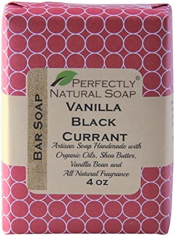Vanilla Black Currant All Natural Handmade Bar Soap, 4 oz.