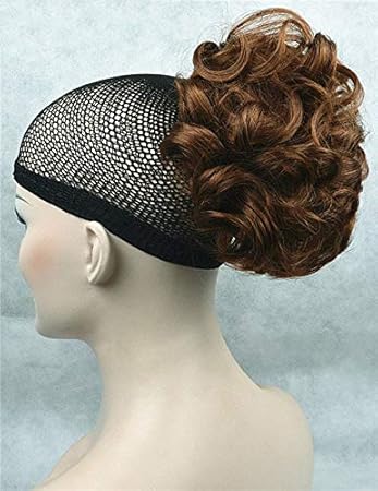 Amazon Com Strong Beauty Synthetic Hair Short Fake Hair Bun Hair