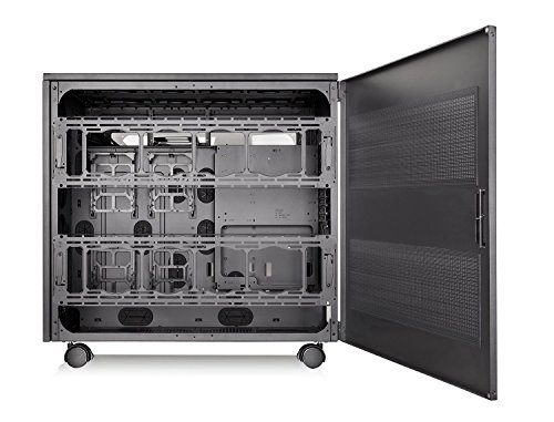 Thermaltake Core W200 Dual System Capable Extreme Water Cooling XL-ATX Fully Modular/Dismantle Stackable Tt Certified Super Tower Computer Case CA-1F5-00F1WN-00 Black