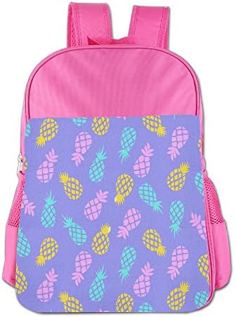 Colorful Fresh Fruit Pineapple School Backpack For Girls Boys Cute Bookbag Outdoor Daypack
