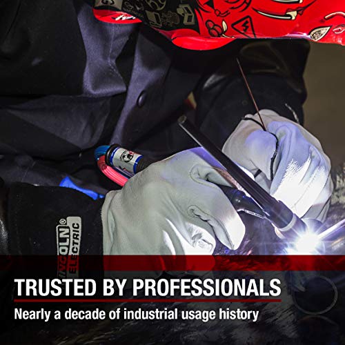Lincoln Electric Grain Leather TIG Welding Gloves High Dexterity