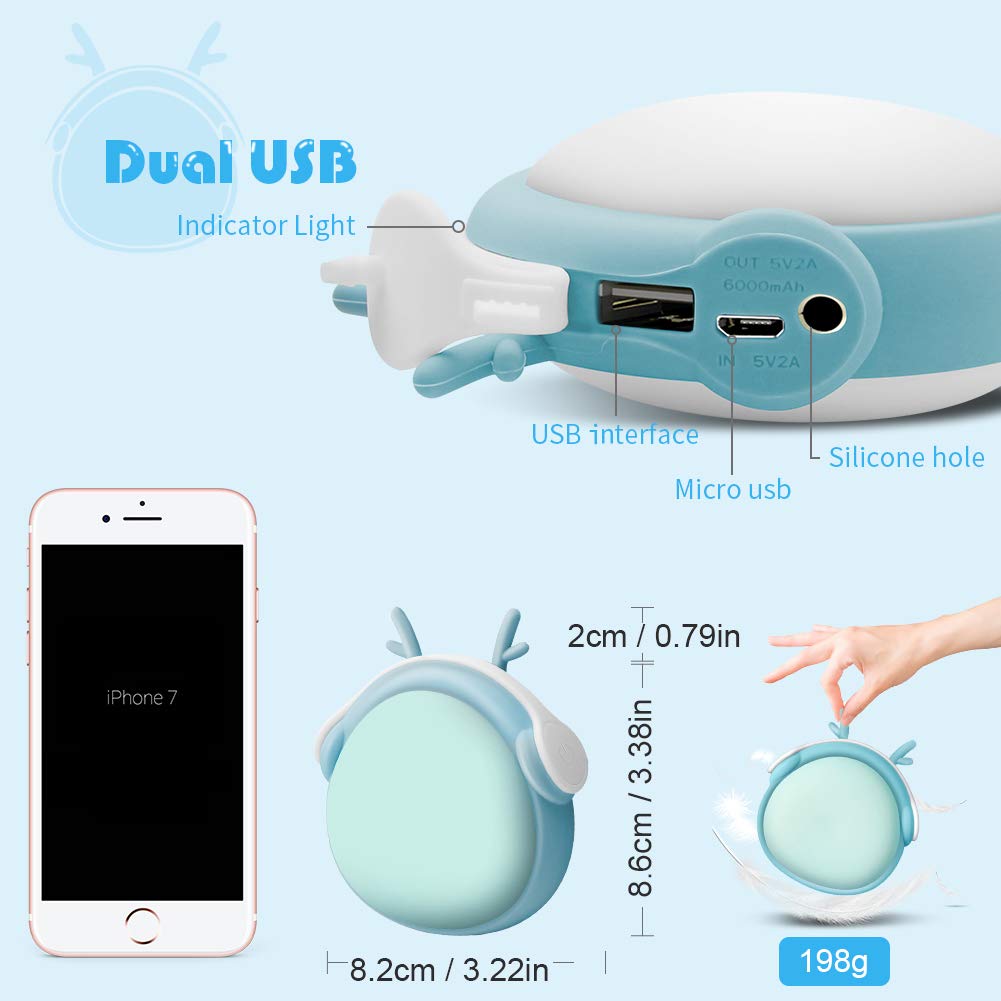 RioRand Hand Warmers,Portable Best Hand Warmer Gift for Men Women Kids