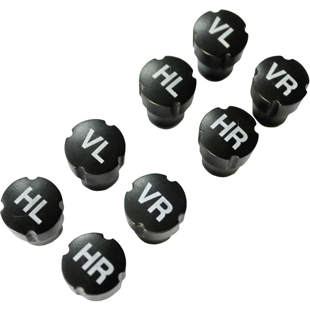HP Autozubehã ¶ r Simoni Racing Valve Caps, 18312, Set of 12