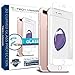 Tech Armor 3D Curved Edge Glass Screen Protector for Apple iPhone 7 Plus (5.5-inch) (White) [1-Pack]