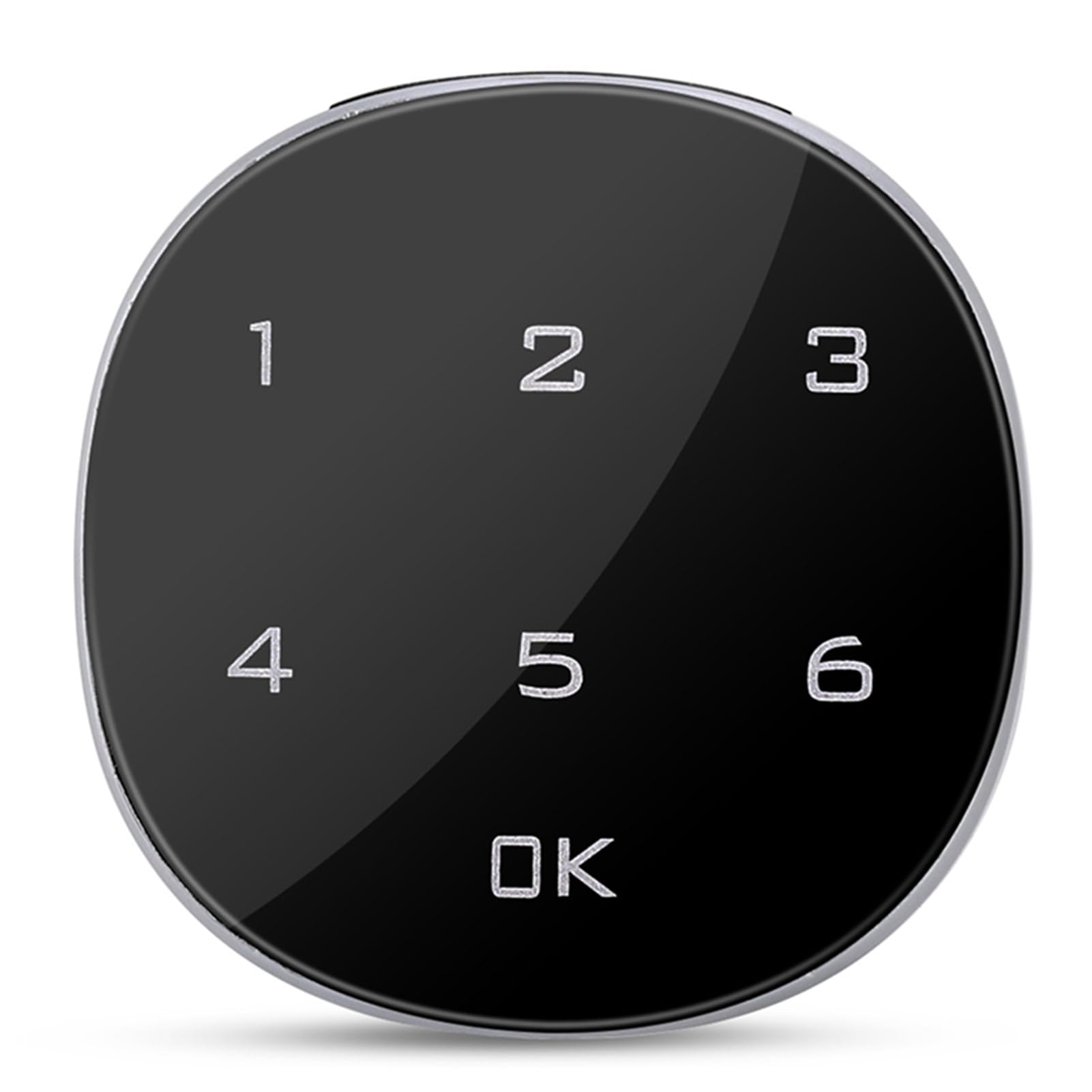 Password Coded Lock, Touch Screen Digital Electronic Keyless Keypad Cabinet Lock for Jewelry Box Mailbox School Locker Medicine Cabinet Cupboard