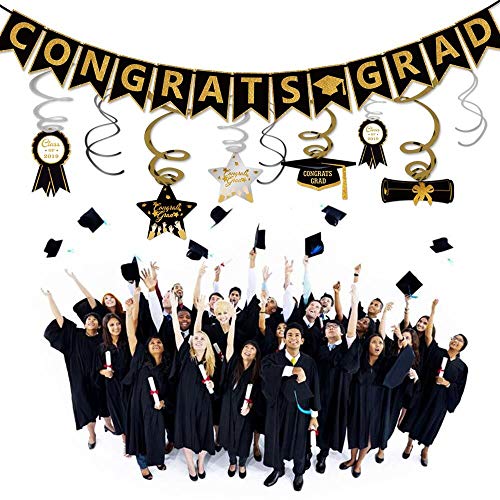 4 Graduation+Hanging+Decorations+Garland+Supplies