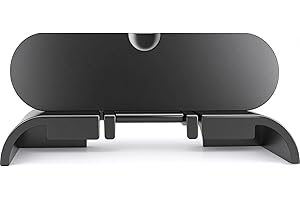 JCJCgifts Webcam Privacy Cover for Logitech Brio 4K Webcam, Camera Cover to Protect Lens and Security (Black)