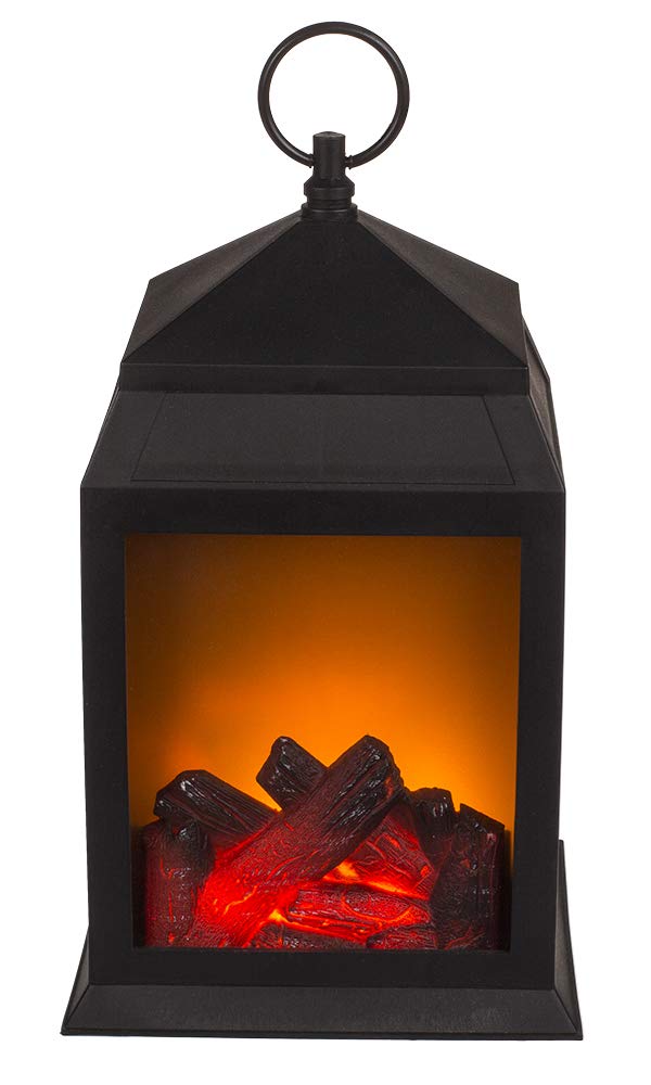 ootb 6 LED Plastic Lantern - Approx 29 x 16 cm in Gift Box - Holds 2 Batteries (C)