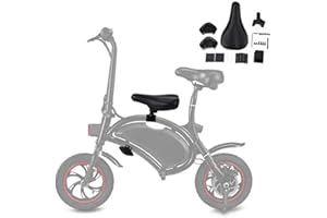 NELOMO Set of Children Saddle Seat Foot Pedals Bicycle Saddle Children Ebike Seat for F - Wheel DYU Electric Bike