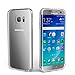 ELZO Case Compitable for Samsung Galaxy S7 Edge, [Crystal] Clear Ultra Thin Slim TPU Cellphone Cover, Transparent Shock Absorption Soft Skin Sleeve, Protective Flexible Rubber Gel/Silicone Shell
