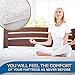 LUNAVY Premium Bamboo Waterproof Mattress Protector - Machine Washable Pad (King Size)